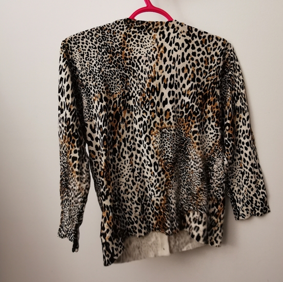 Cheetah print shirt vest - Picture 6 of 8